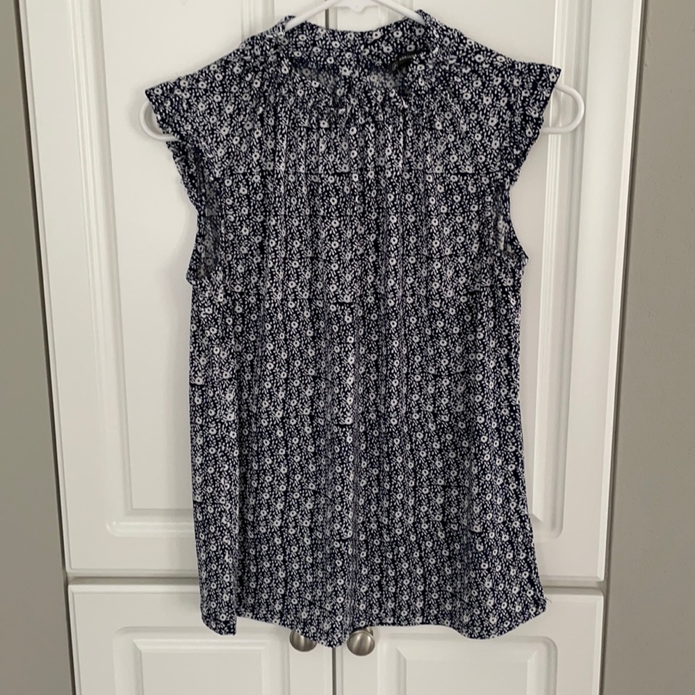 Adriana Papell tank top, polyester